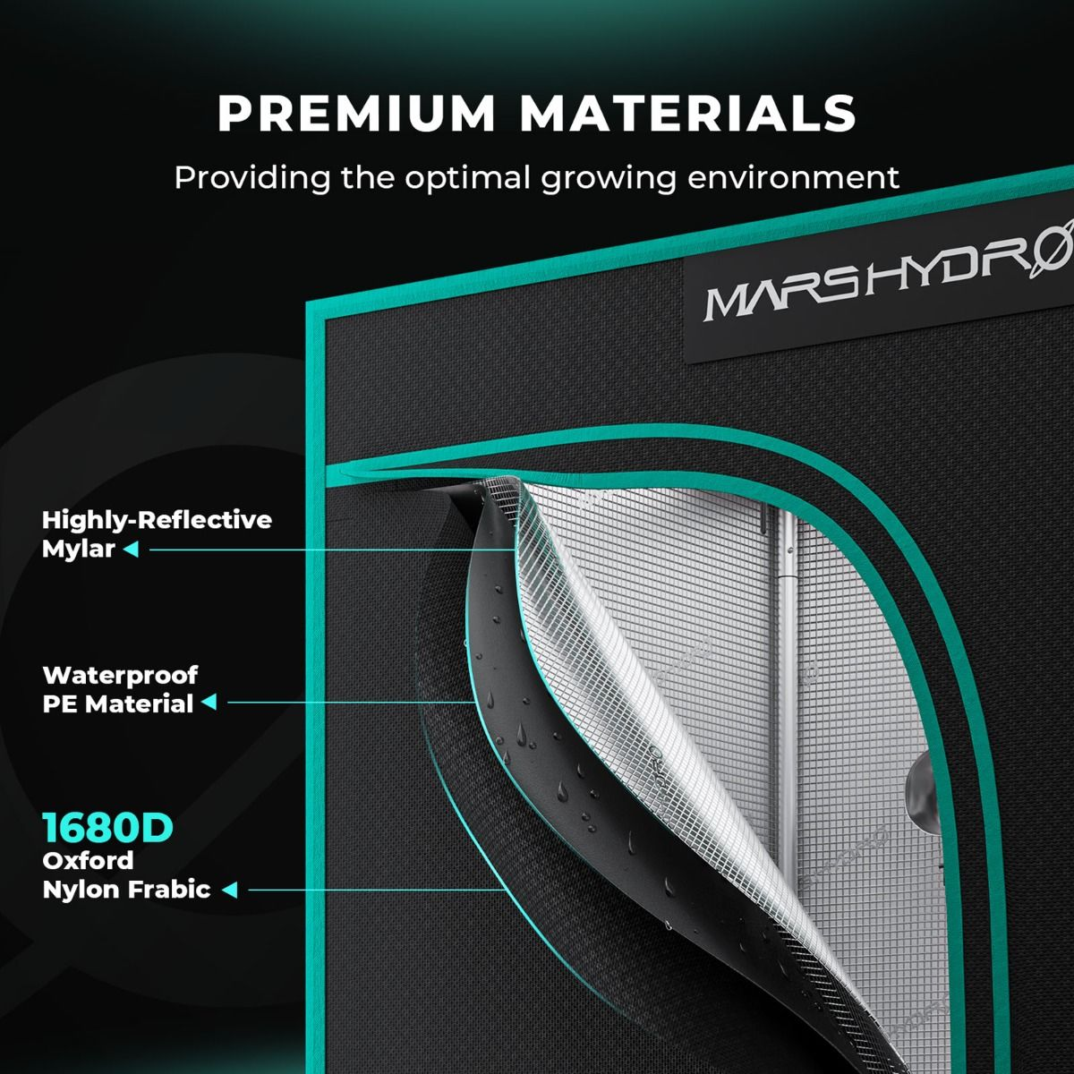 Гроубокс Mars Hydro 120x120x200 см - Зображення 2