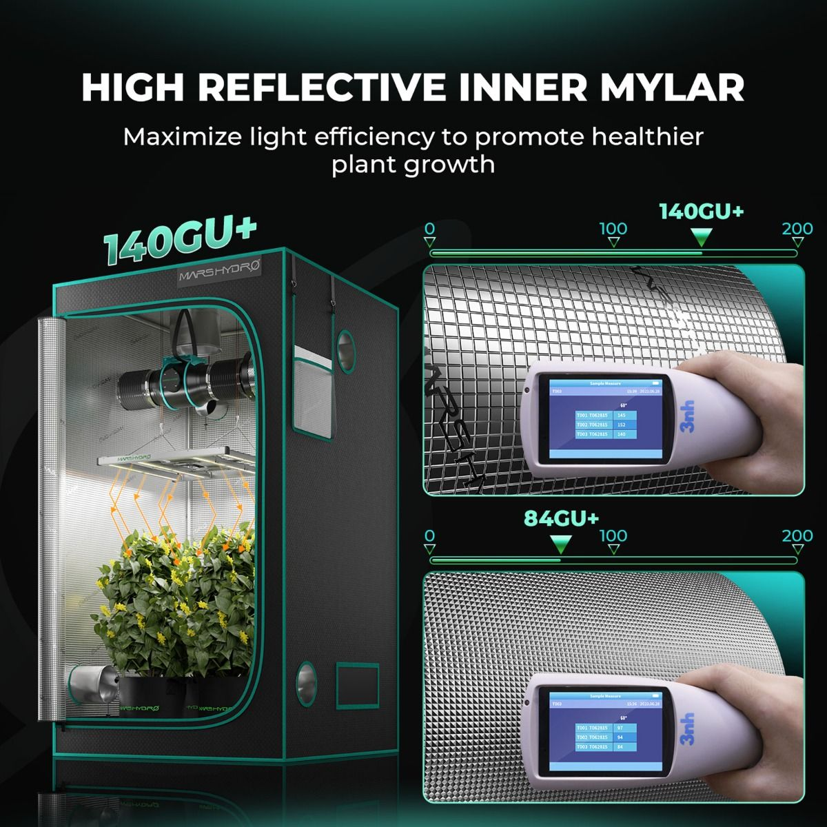 Гроубокс Mars Hydro 120x120x200 см - Зображення 5