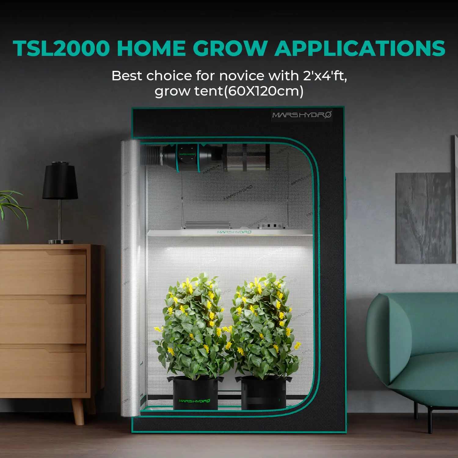 Фітолампа Mars Hydro TSL-2000 300W - Зображення 7